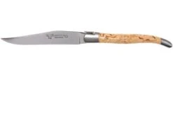 Laguiole En Aubrac 6-piece Steak Knife Set, Birch Wood, 62C99BHIH -Knives Shop AU62C99BHIH 03 laguiole en aubrac au62c99bhih 03