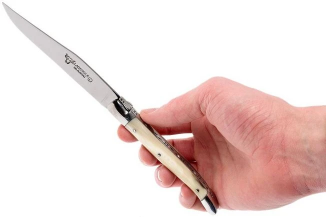 Laguiole En Aubrac Steak Knife Set 6-piece Mixed Horn, 62C99CKI 6 Laguiole En Aubrac Steak Knife Set 6-piece Mixed Horn, 62C99CKI - Image 6
