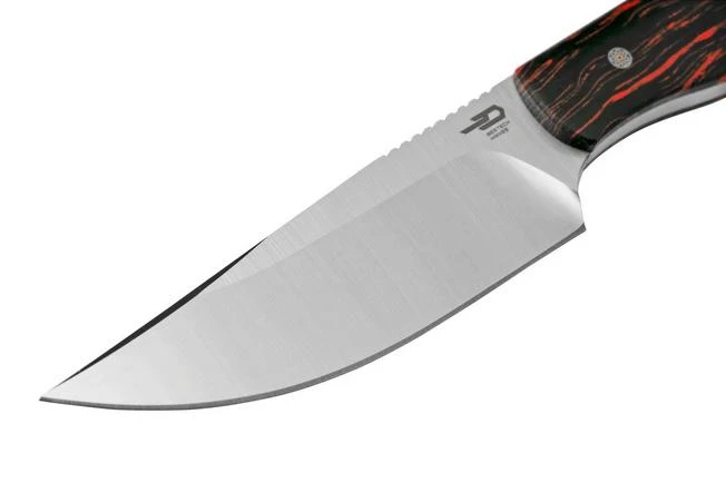 Bestech Heidi Blacksmith M390 Satin, Black Orange G10, BFK01H Knivesandtools Exclusive Pocket Knife 3 Bestech Heidi Blacksmith M390 Satin, Black Orange G10, BFK01H Knivesandtools Exclusive Pocket Knife - Image 3