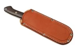 Bark River Classic Drop Point Hunter CPM S45VN Burgundy Canvas Micarta Mosaic Pins, Fixed Knife -Knives Shop BRK02 176BCMMP 06 barkriver