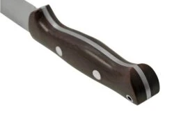 Bark River Bravo 1.2 LT CPM 3V Rampless, Burgundy Canvas Micarta Outdoor Knife -Knives Shop BRK07 129BGCMR 04 barkriver