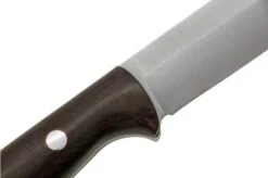 Bark River Bravo 1.2 LT CPM 3V Rampless, Burgundy Canvas Micarta Outdoor Knife -Knives Shop BRK07 129BGCMR 05 barkriver