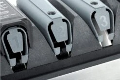 Chef'sChoice CC120 Knife Sharpener, Brushed Metal -Knives Shop CC22CC120 12 03 chefs choice cc120 slijpmachine geborsteld metaal cc22cc120 12 d3