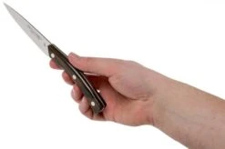 Due Cigni Arne Line Paring Knife 10 Cm, Ziricote -Knives Shop DG2C901ZW 06 due cigni arne