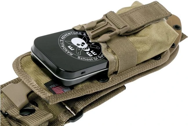 ESEE Model 6 Sheath With MOLLE-back, Pouch, MBSP-K Coyote Brown 4 ESEE Model 6 Sheath With MOLLE-back, Pouch, MBSP-K Coyote Brown - Image 4