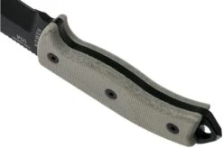 ESEE Model 5 Black Blade, Desert Tan Handle 5P-BK With Kydex Sheath + Belt Clip -Knives Shop EE ESEE 5P BK 04 esee knives v2018