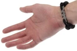 Fish Bone, Paracord Bracelet With Fish Bone To Hold It Together, Titanium 7 Fish Bone, Paracord Bracelet With Fish Bone To Hold It Together, Titanium -Knives Shop FBF PB TI 04 fish bone armband titaniuim fbf pb ti 04