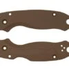 Flytanium Spyderco Para 3 Scales, Lotus Earth Brown G10