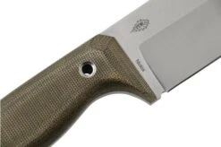 Fox Knives FX-140XL MI Green Canvas Micarta Knivesandtools Exclusive Fixed Knife, Markus Reichart Design -Knives Shop FOFX 140XLMI 05 fox