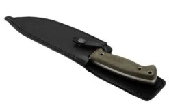 Fox Knives FX-140XL MI Green Canvas Micarta Knivesandtools Exclusive Fixed Knife, Markus Reichart Design -Knives Shop FOFX 140XLMI 07 fox