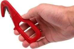 Fox FKMD Rescue Red FX-640/1 Belt Cutter -Knives Shop FOFX 640 1 05 fox rescue fofx 640 1 05