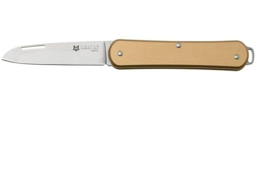 Fox Vulpis KA-VP130BR, 1 Tool, Aluminium Bronze, Pocket Knife, Knivesandtools Exclusive