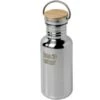 Klean Kanteen Reflect 530 Ml Water Bottle With Bamboo Cap, Mirrored Stainless