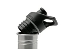 Klean Kanteen 18oz Classic Narrow Sports Cap, 532 Ml, Brushed Stainless -Knives Shop KC1008431 03 kleankanteen