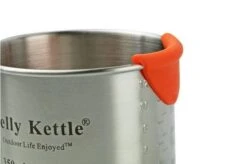 Kelly Kettle Trekker Kit, Stainless Steel, One-person Cooking Set -Knives Shop KKTREKKERKIT 05 kellykettletrekker