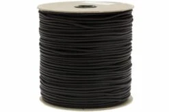 550 Paracord Type III, Color: Black, 1000 Ft (304.8 M)