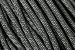 Knivesandtools 550 Paracord Type III, Colour: Charcoal Grey, 100 Ft (30.48 M)