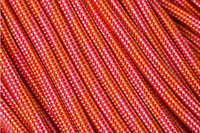 Knivesandtools 550 Paracord Type III, Colour: Mango, 100 Ft (30.48 M) 1 Knivesandtools 550 Paracord Type III, Colour: Mango, 100 Ft (30.48 M)