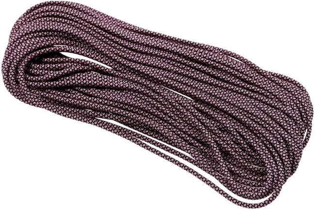 Knivesandtools 550 Paracord Type III Colour: Rose Pink Diamonds - 50 Ft (15.24 Meters) 2 Knivesandtools 550 Paracord Type III Colour: Rose Pink Diamonds - 50 Ft (15.24 Meters) - Image 2