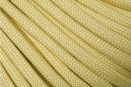 Atwood Rope MFG Kevlar Paracord, Colour: Yellow, 50 Ft (15.24m)