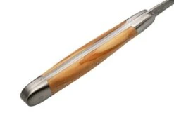 Forge De Laguiole FE62MINOL Set Of 6 Table Forks, Matt, Olive Wood -Knives Shop LAFE62MINOL 04 forgedelagiuole