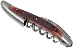 Forge De Laguiole SOMCHB Waiter's Corkscrew, Matted Oak