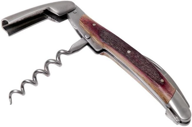 Forge De Laguiole SOMCHB Waiter's Corkscrew, Matted Oak 2 Forge De Laguiole SOMCHB Waiter's Corkscrew, Matted Oak - Image 2