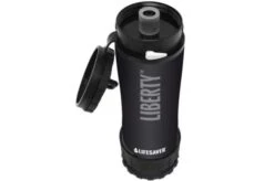 LifeSaver Liberty™ Water Bottle With A Filter, Black -Knives Shop LB LI BK 03 lifesaver