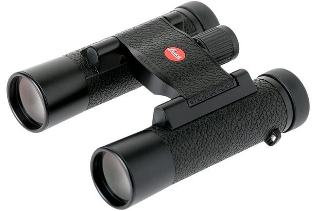Leica ULTRAVID 10x25 Binoculars, Black, Leather Cover 1 Leica ULTRAVID 10x25 Binoculars, Black, Leather Cover