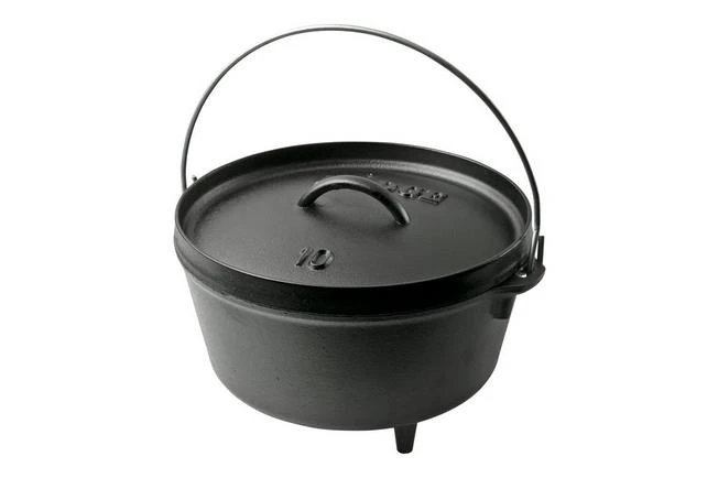 Lodge Camp Dutch Oven L10DCO3 Extra Deep, Including Lid, 4.7L 1 Lodge Camp Dutch Oven L10DCO3 Extra Deep, Including Lid, 4.7L