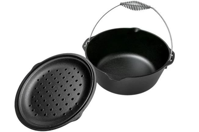 Lodge Dutch Oven With Spiral Handle L10DO3, Contents Approx. 6.6 L 2 Lodge Dutch Oven With Spiral Handle L10DO3, Contents Approx. 6.6 L - Image 2