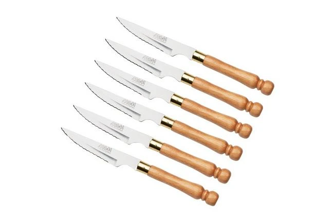 MAM Table Knife 1110-K, 6-piece Steak Knife Set 1 MAM Table Knife 1110-K, 6-piece Steak Knife Set