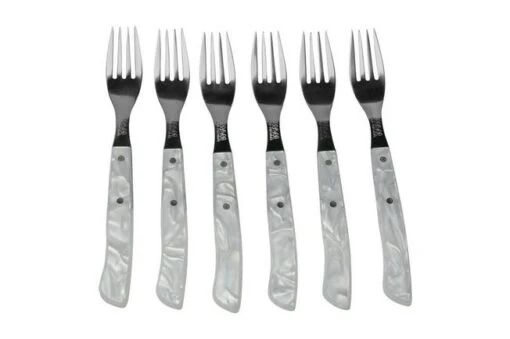 MAM Iberico Pearl 14036, Set Of 6 Table Forks