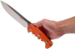 Maserin Hunting 978 Orange G10 978/G10A Hunting Knife -Knives Shop ME 978 G10A 06 maserin me 978 g10a 06
