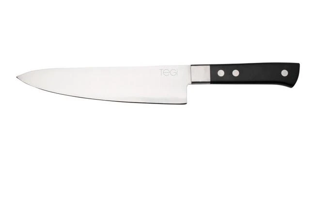 Maserin TEGI 2500-19PN Chef's Knife Black, 19 Cm 1 Maserin TEGI 2500-19PN Chef's Knife Black, 19 Cm