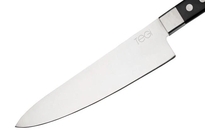 Maserin TEGI 2500-19PN Chef's Knife Black, 19 Cm 3 Maserin TEGI 2500-19PN Chef's Knife Black, 19 Cm - Image 3