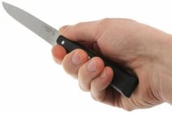 Opinel Table Knife Bon Appétit, No 125, Black -Knives Shop OP001593 04 opinel tafelmes bon appetit zwart op001593 d4