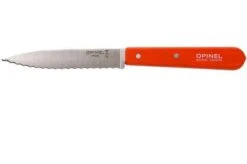 Opinel Serrated Peeling Knife N°113, Orange