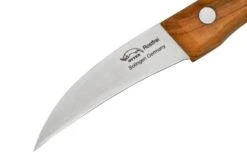 Otter Paring Knife 1011 OL Curved Stainless Olive, Paring Knife -Knives Shop OR1011OL 03 otter