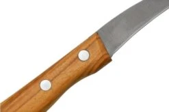 Otter Paring Knife 1011 OL Curved Stainless Olive, Paring Knife -Knives Shop OR1011OL 05 otter