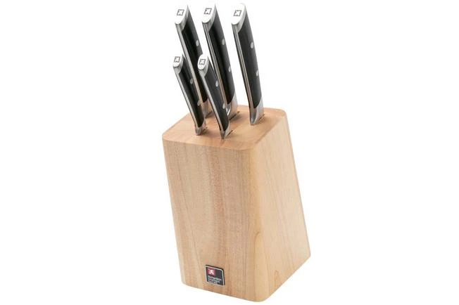 Richardson Sheffield R Vision RFR13000K358K20 5-piece Knife Set With Block 1 Richardson Sheffield R Vision RFR13000K358K20 5-piece Knife Set With Block