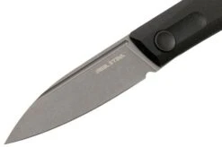 Real Steel Stella Black Canvas Micarta 7055 Knivesandtools Exclusive Pocket Knife, Poltergeist Design -Knives Shop RL7055 03 real steel