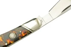 Rough Ryder Imitation Tortoise Cotton Sampler, RR2437 Pocket Knife -Knives Shop RY2437 06 roughryder