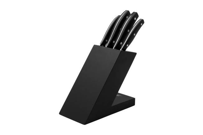 Lion Sabatier Mon Bloc II 662580 4-piece Kitchen Knife Set, Black 2 Lion Sabatier Mon Bloc II 662580 4-piece Kitchen Knife Set, Black - Image 2