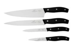 Lion Sabatier Mon Bloc II 662580 4-piece Kitchen Knife Set, Black 12 Lion Sabatier Mon Bloc II 662580 4-piece Kitchen Knife Set, Black -Knives Shop SA662580 04 lionsabatier