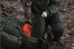 Savotta Rolltop Mesh Stuff Sack 10 L Green -Knives Shop SAV165007536 03 savotta