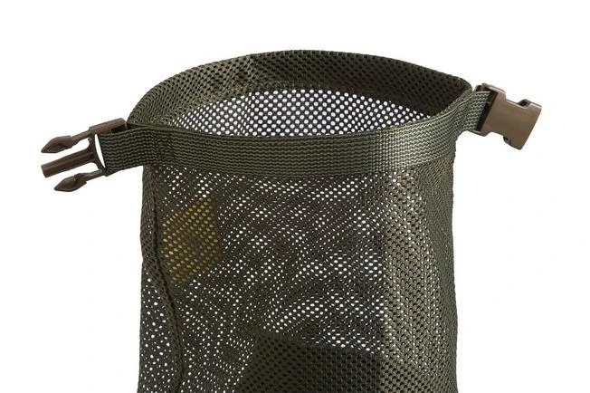 Savotta Rolltop Mesh Stuff Sack 20 L Green 5 Savotta Rolltop Mesh Stuff Sack 20 L Green - Image 5