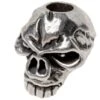 Schmuckatelli Emerson Skull Bead Pewter