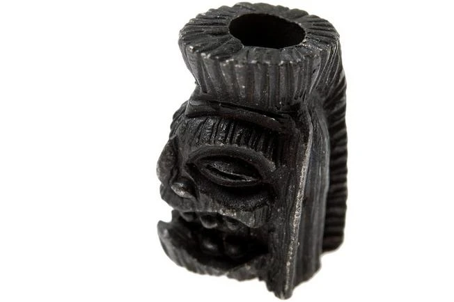 Schmuckatelli Ku Tiki Bead Black Oxidized 1 Schmuckatelli Ku Tiki Bead Black Oxidized