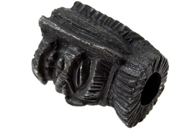 Schmuckatelli Ku Tiki Bead Black Oxidized 2 Schmuckatelli Ku Tiki Bead Black Oxidized - Image 2